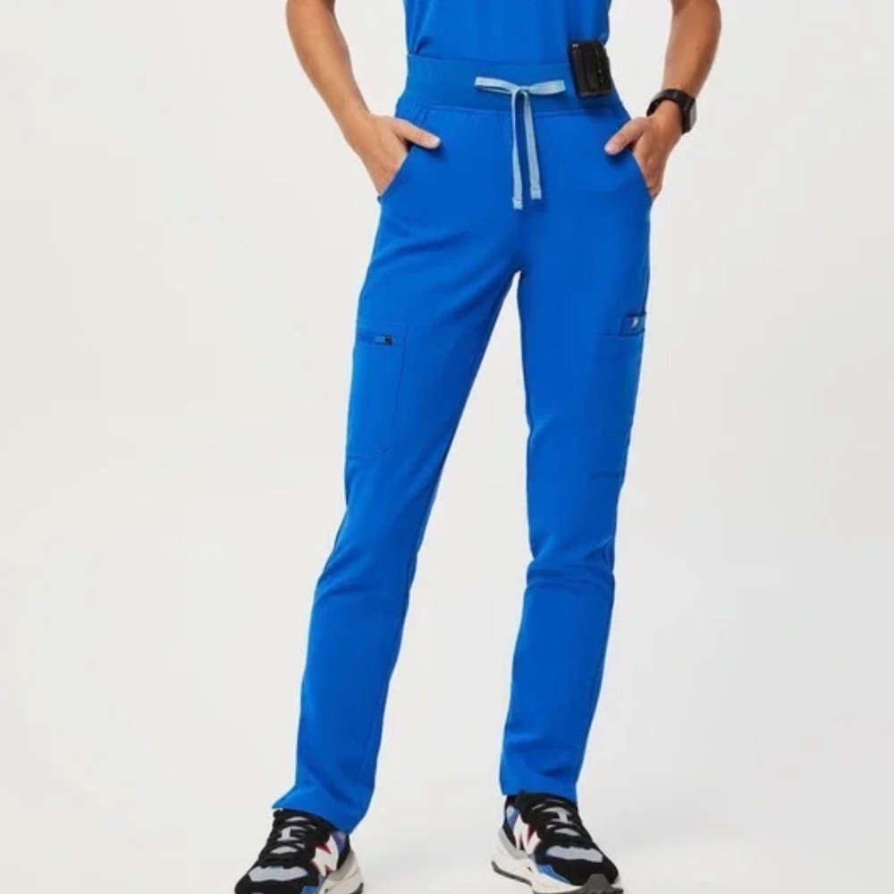 FIGS Yola Pants Royal Blue Size Medium